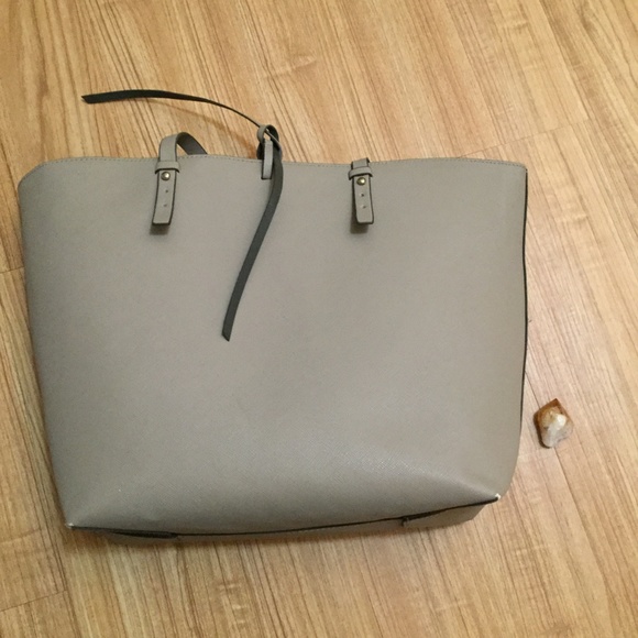 Taupe Tote Bag - Picture 3 of 3